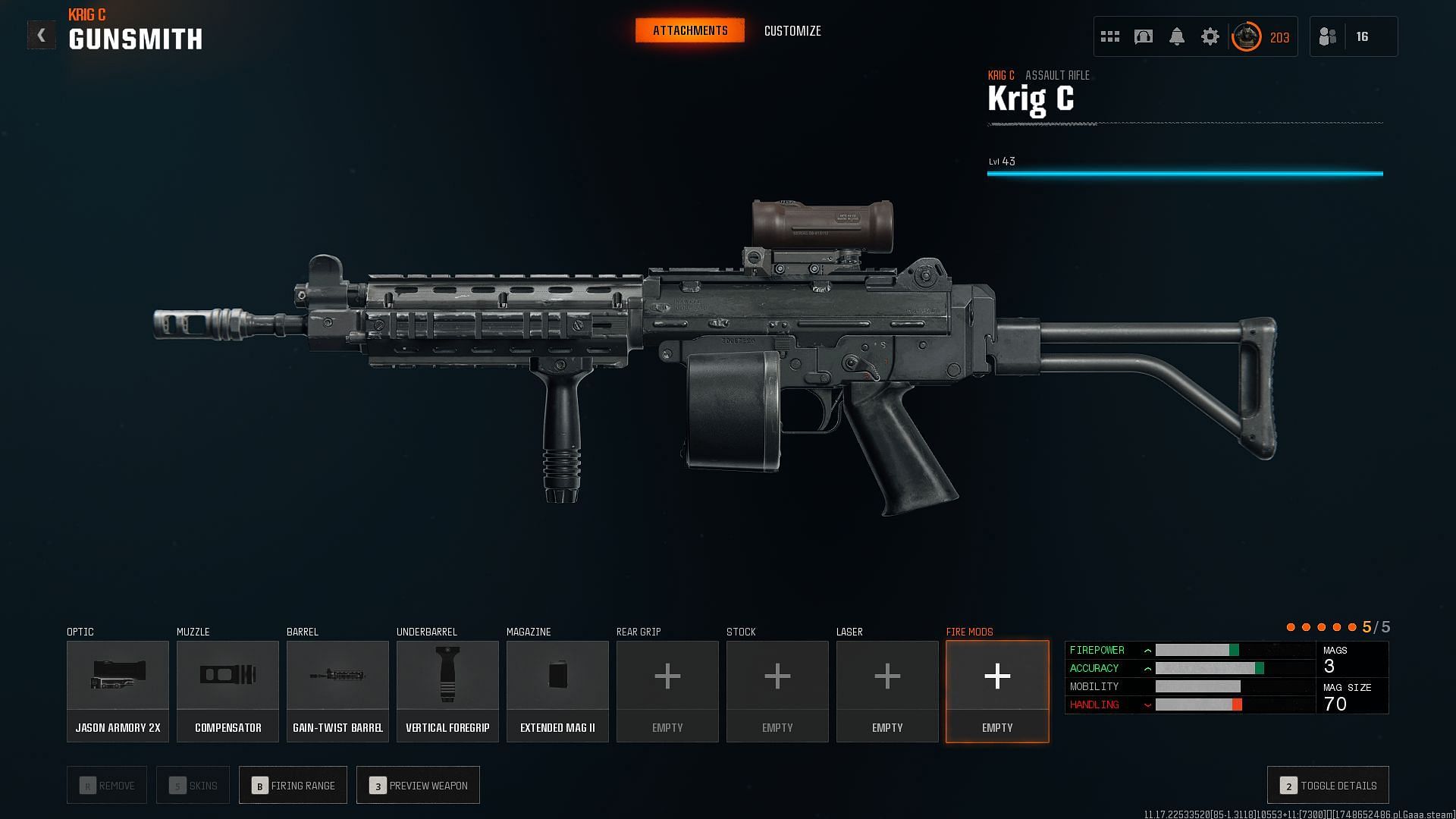 Krig C in meta in Season 4 (Image via Activision)